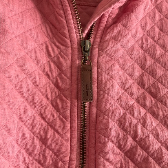 L.L. Bean Women's Quilted Full-Zip Sweatshirt - Picture 3 of 11
